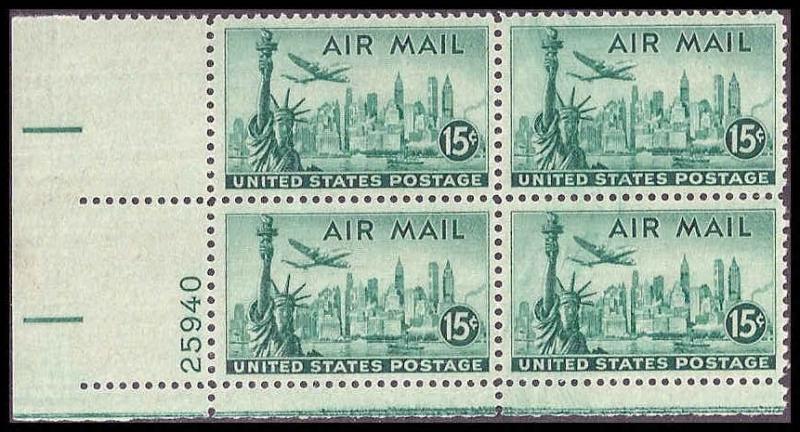 C35 MNH Plate Block