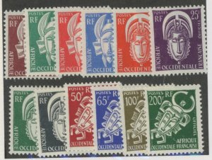 French West Africa #O1-O12 Mint (NH) Single (Complete Set)