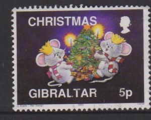 Gibraltar Sc#649 Used
