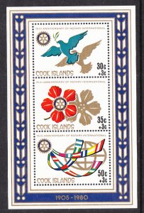 Cook Islands B87 Souvenir Sheet MNH VF