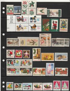 Christmas Holiday Series Traditional & Contemporary  1962-Present #1205/5819 MNH