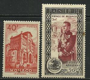 Monaco # C35 and 231, Mint Hinge (4)
