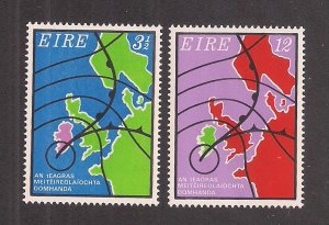 IRELAND SC# 332-33   FVF/MNH 1973