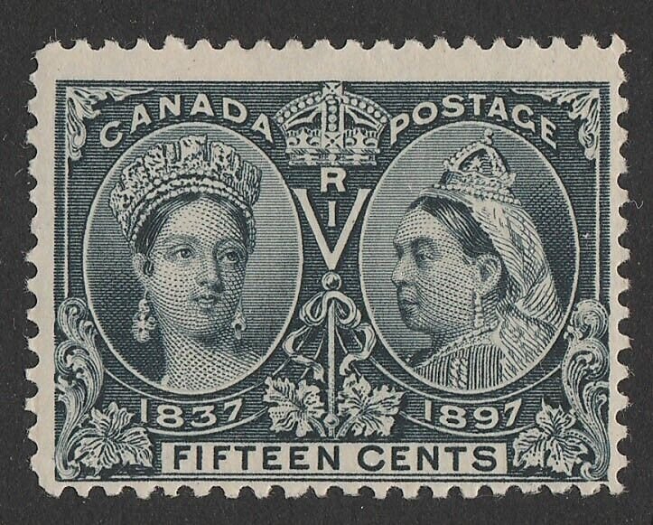 CANADA 1897 QV Jubilee 15c slate. MNH **.