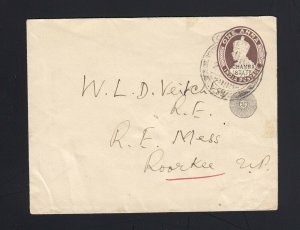 INDIA: CHAMBA STATE: 1 Anna USED Envelope