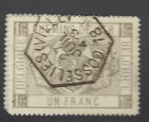 Belgium  SC Q6 Used F-VF SCV$16.00.....Check a bargain!