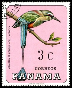 PANAMA Sc 478B CTO - 1967 3c Bird Issue