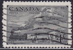 Canada 311 Postage Stamp Centenary 1951