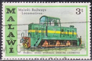 Malawi 289 Bagnall Diesel Engine Train 1976