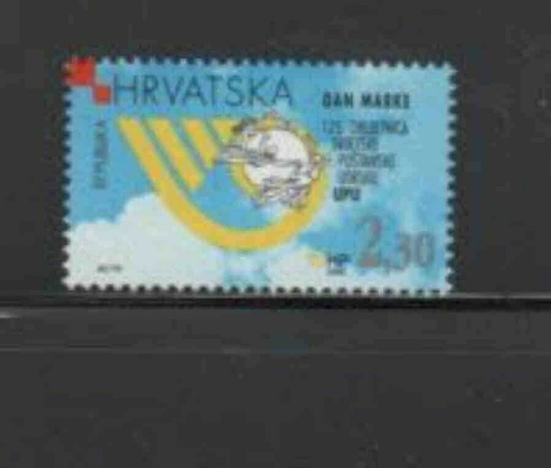 CROATIA #405 1999 UPU 125TH ANNIV. MINT VF NH O.G