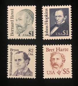 2193, 2194, 2195, 2196 US MNH, set of 4 Dollar Values