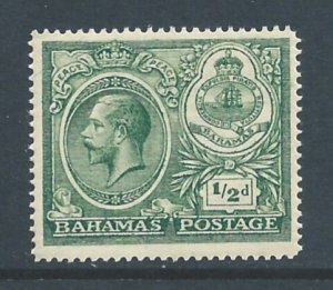 Bahamas #65 NH 1/2p King George V & Seal of Bahamas