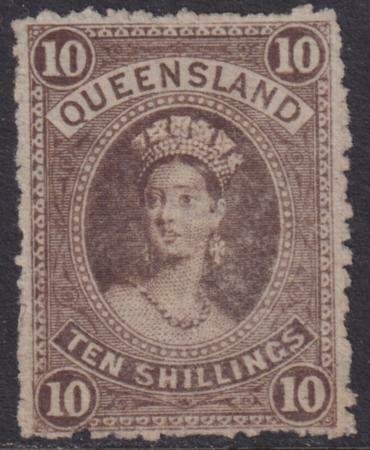 Australia - Queensland 1883 SC 77 Used