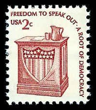 PCBstamps   US #1582 2c Freedom to Speak Out, MNH, (28)