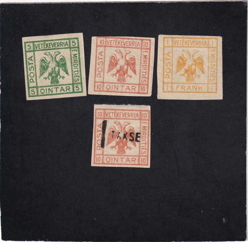 Albania,   #    4  un authorised   unused