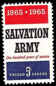 # 1267 MINT NEVER HINGED SALVATION ARMY