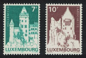 Luxembourg Classified Monuments 2v 1984 MNH SG#1142-1143 MI#1105-1106