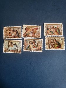 Stamps Burundi Scott #485-7, C228-30 used