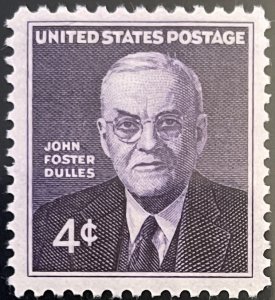 Scott #1172 1960 4¢ John Foster Dulles MNH OG VF