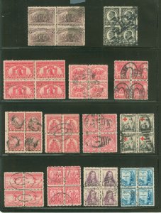 United States #231/734 Used Multiple