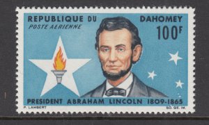 Dahomey C29 Lincoln MNH VF