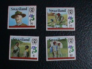 Swaziland Stamp:1982 SC#418-21 Year of the Scots Stamps MNH-Stamp