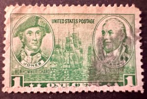 US # 790 Jones & Barry 1c 1936 used