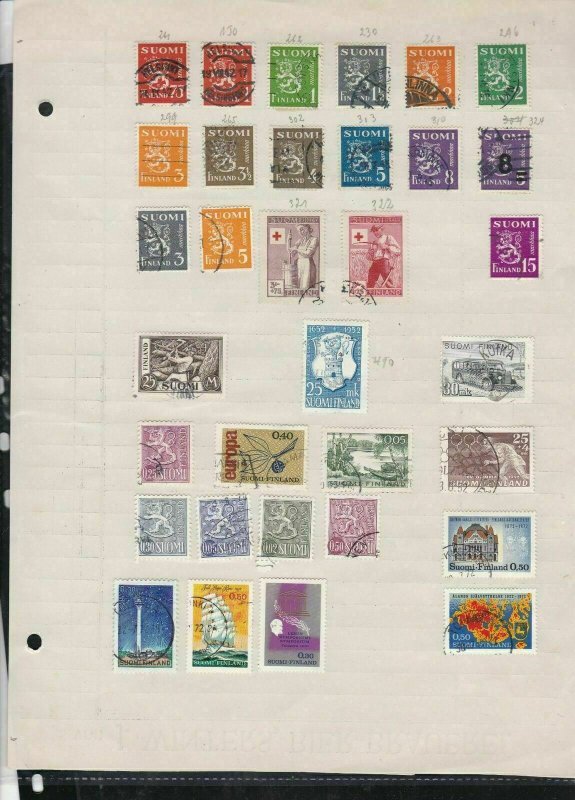 finland stamps page ref 18159