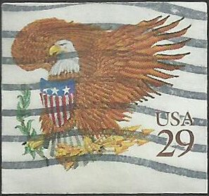 # 2595 USED EAGLE AND SHIELD    