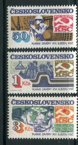 Czechoslovakia #2475-7 MNH