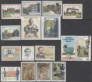 Italy - 1986/1987 MNH** Fine valuable lot