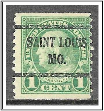 US Precancel #597-43 St Louis MO Coil Used
