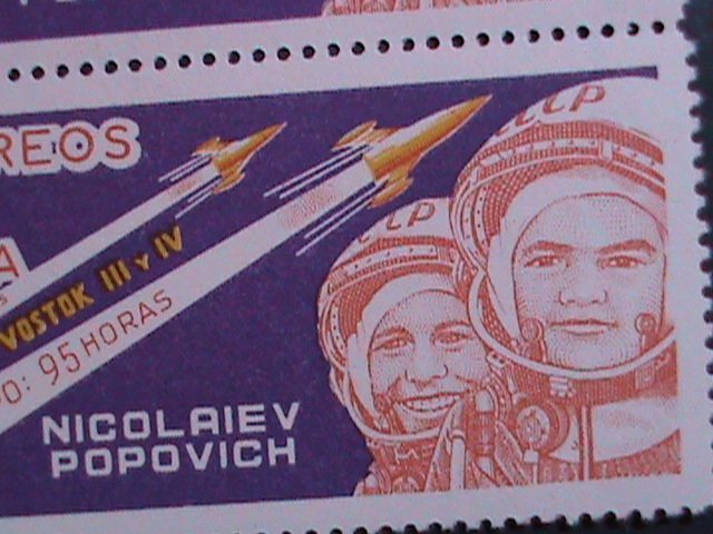​CUBA -1963-SC#775-7 SOVIET SPACES FLIGHTS- PAIR MNH-OG-VF-60 YEARS OLD-RARE