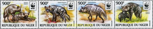 357345 MNH NIGER 2015 HIENAS WWF