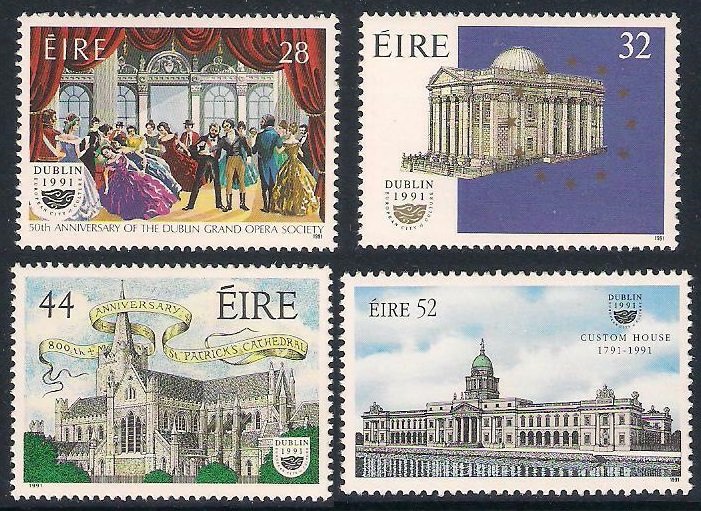 1991 Ireland (EIRE) 755-758 Europa 5,50 €