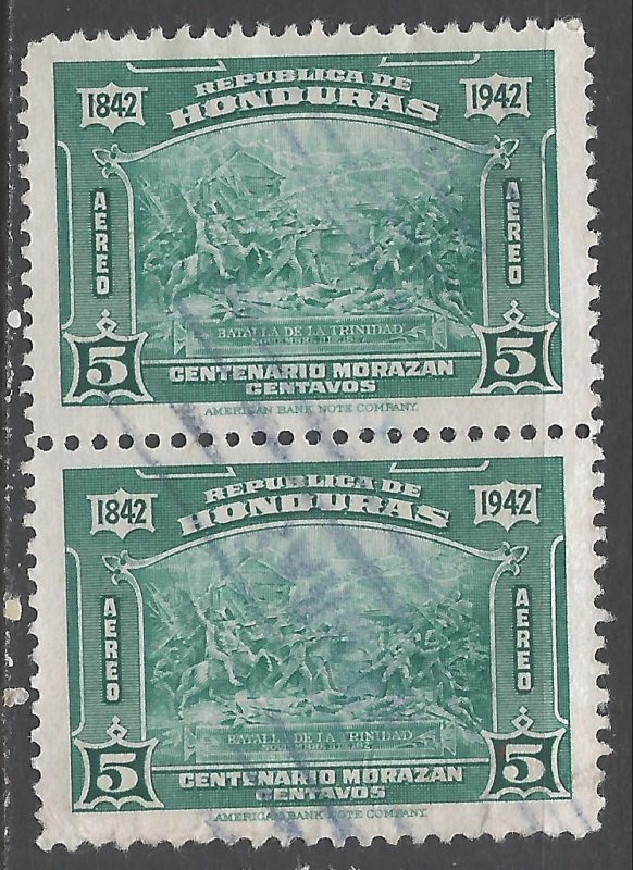 HONDURAS C121 VFU PAIR X178-2