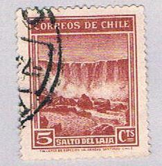 Chile 198 Used Laia Waterfall 1938 (BP30515)
