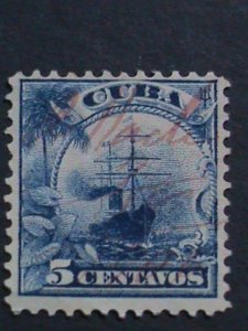 ​CUBA-1899 -137 YEARS VERY OLD CUBA STAMPS USED- VF  WE SHIP TO WORLD WIDE