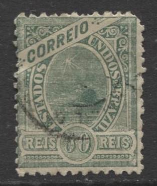 Brazil - Scott 159 - Definitive -1900 -Used - Single 50r Stamp