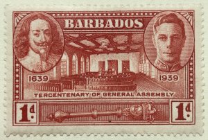 AlexStamps BARBADOS #203 VF Mint 