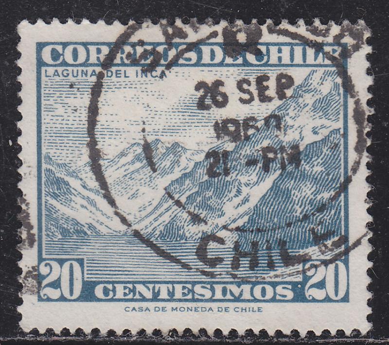 Chile 329 Inca Lake 1962