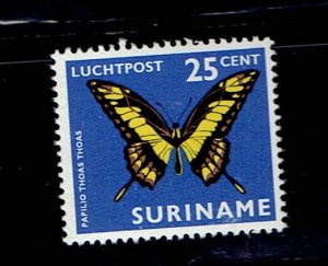 SURINAME SCOTT#C44 1972 25c KING SWALLOWTAIL BUTTERFLY - MNH