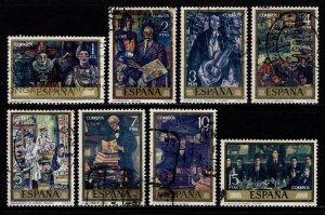 Spain 1972 Stamp Day & Solana Commem., Set [Used]