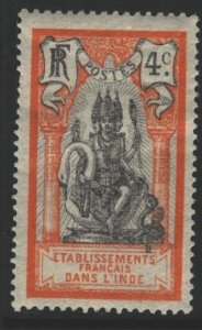French India Sc#29 MH