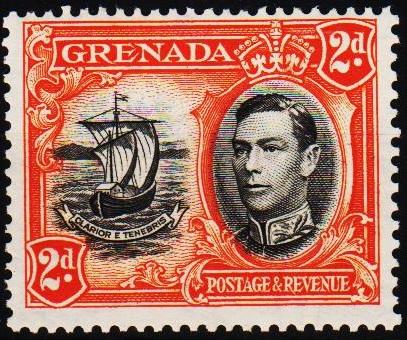 Grenada. 1938 2d S.G.156 Mounted Mint