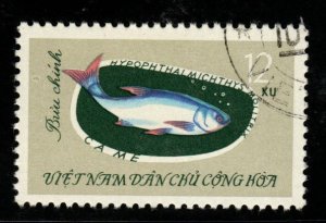 North Viet Nam Scott 265 Fish stamp USED