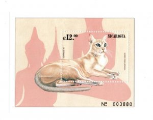 Nicaragua 1999 - Cat - Souvenir Stamp Sheet - Scott #2323 - MNH