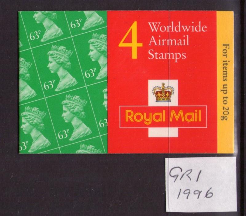 Gb Qe II 1996 Gr1 Booklet.mnh État