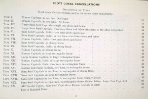 SCOTS LOCAL CANCELLATIONS Meredith 1953 Scotland Postmarks Postal History