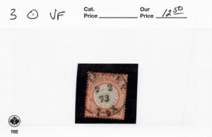 GERMANY  3  VF  USED